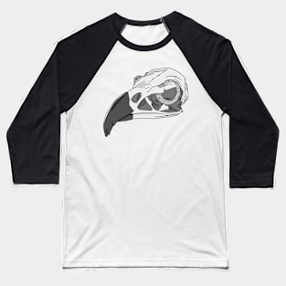 Harpy Eagle Skull Baseball T-Shirt